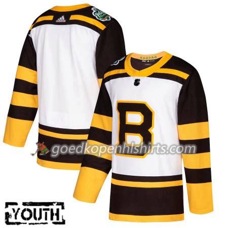 Boston Bruins 2019 Winter Classic Adidas Wit Authentic Shirt - Kinderen